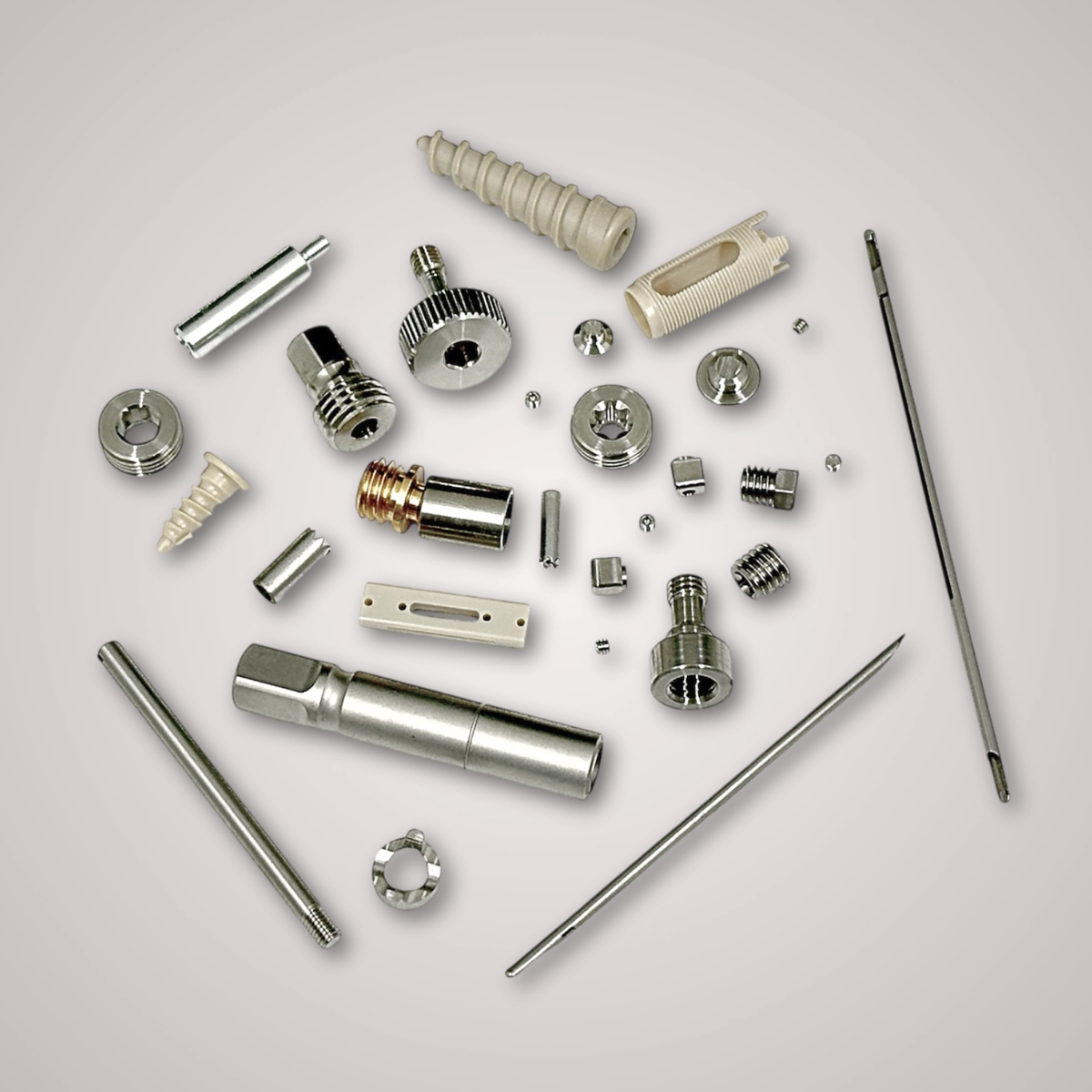 Aluminum CNC-machined precision part with multiple holes and cutouts for multi-industry applications