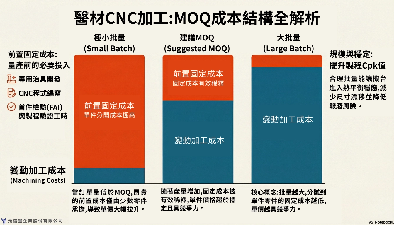 批量規模下的製造成本結構解析(固定成本與變動成本)