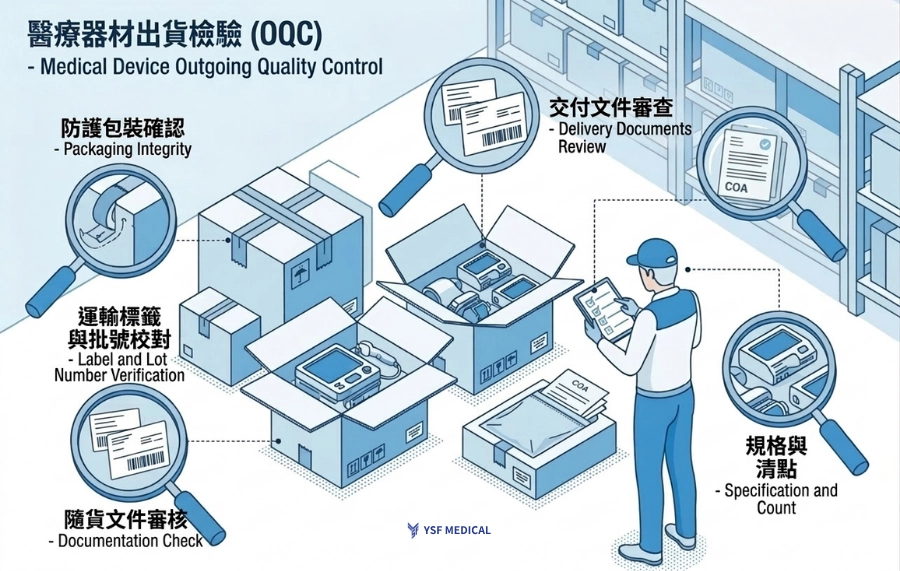 醫療器材出貨檢驗 (OQC)