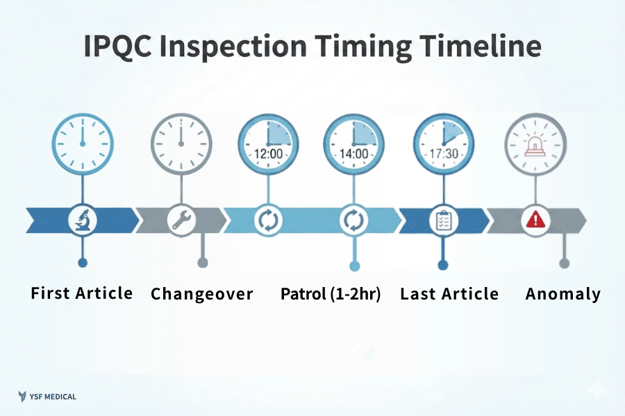 Overview of IPQC Inspection Timing and Frequency