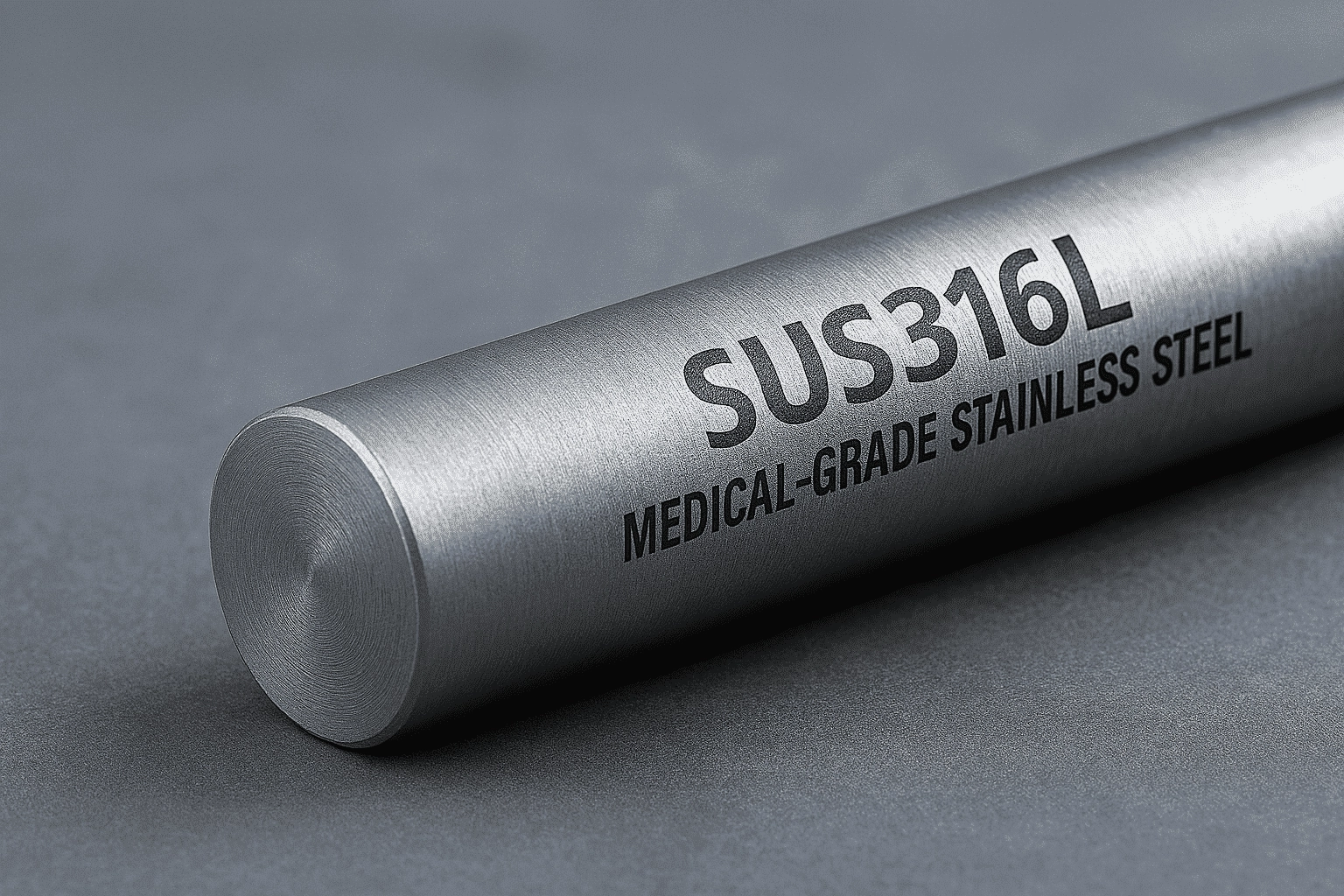 SUS316L 醫療級不鏽鋼材料視覺圖