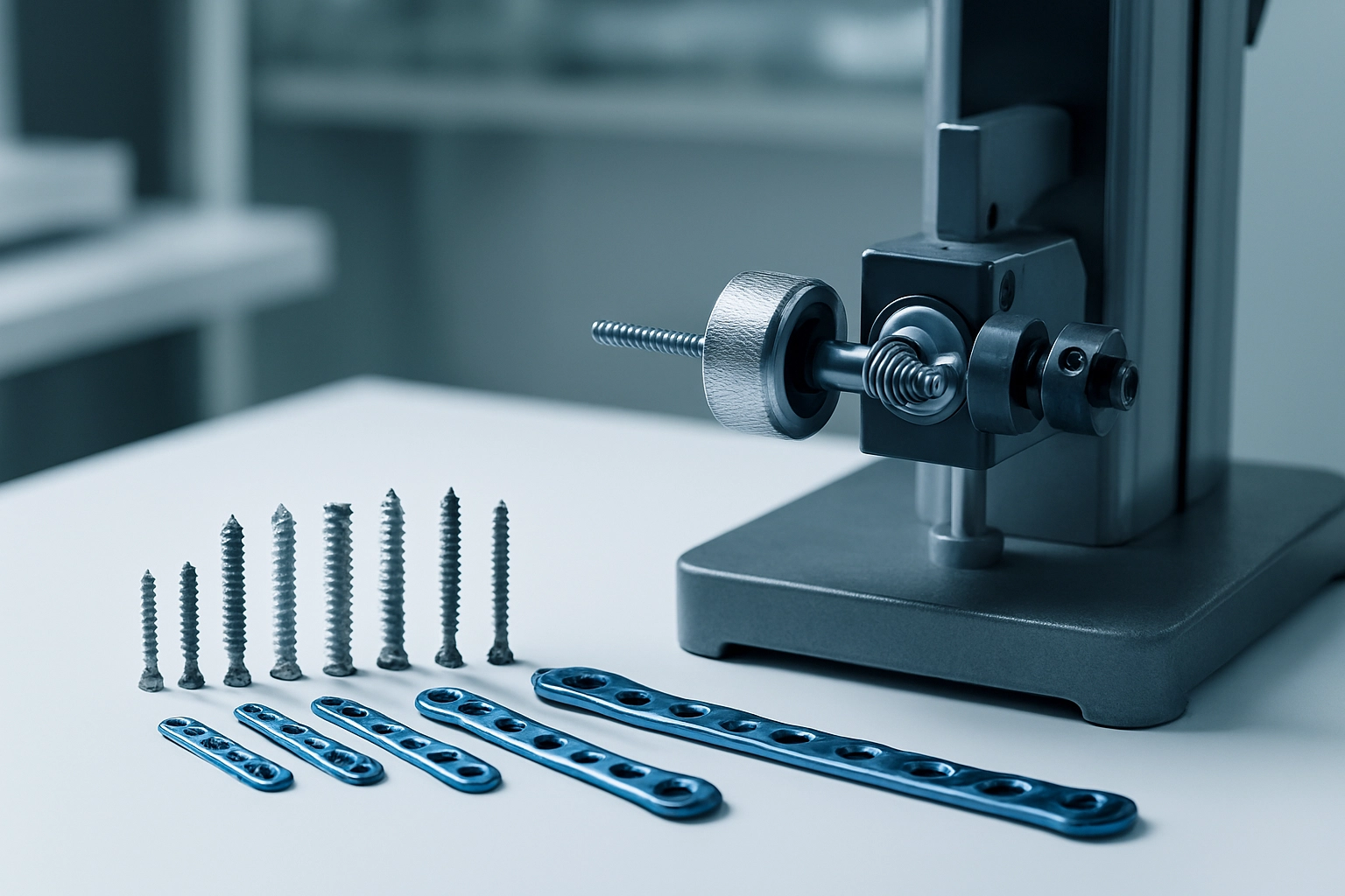 Trauma bone plates and screws visualization