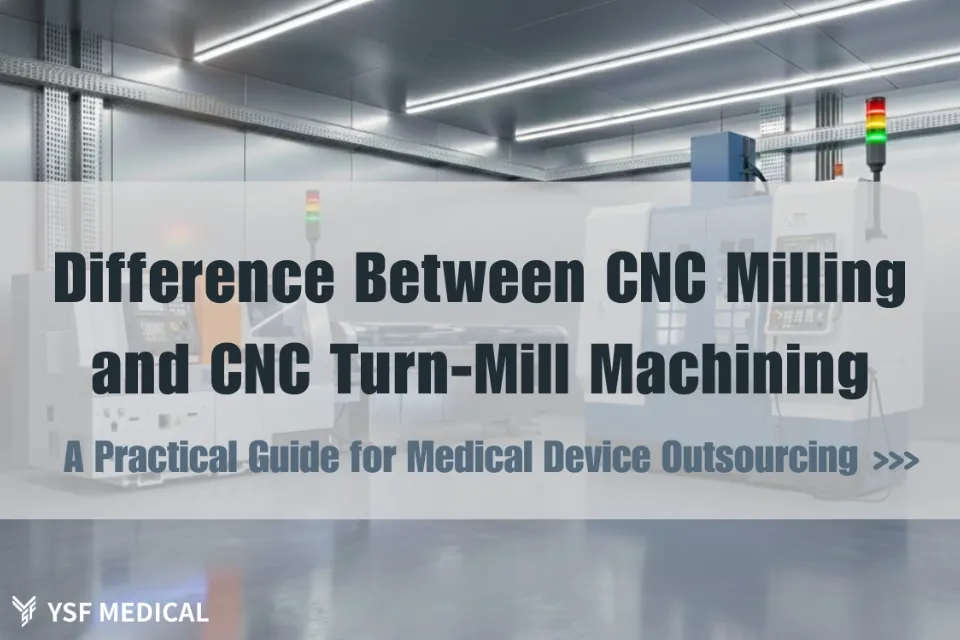 CNC Milling vs. CNC Machining Lathe: A Practical Guide for Medical Device Outsourcing